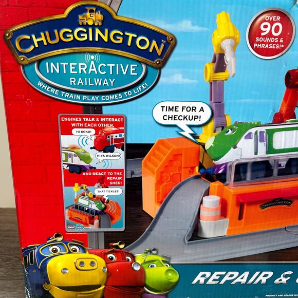 Chuggington Interactive Railway Repair & Go KoKo Train Target Exclusive RARE HTF - Picture 7 of 10